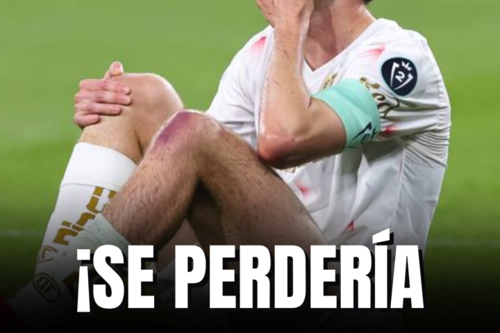 Marcel Ruiz está en riesgo de no jugar el Mundial por una lesión
