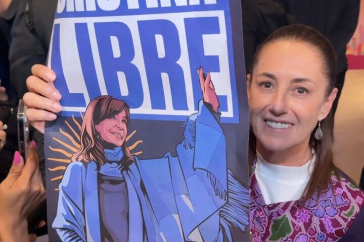 Sheinbaum respalda liberación de Cristina Kirchner en Argentina