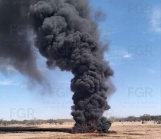 FGR LLEVA A CABO INCINERACIÓN DE MÁS DE 832 KILOGRAMOS DE NARCÓTICOS EN HERMOSILLO, SONORA