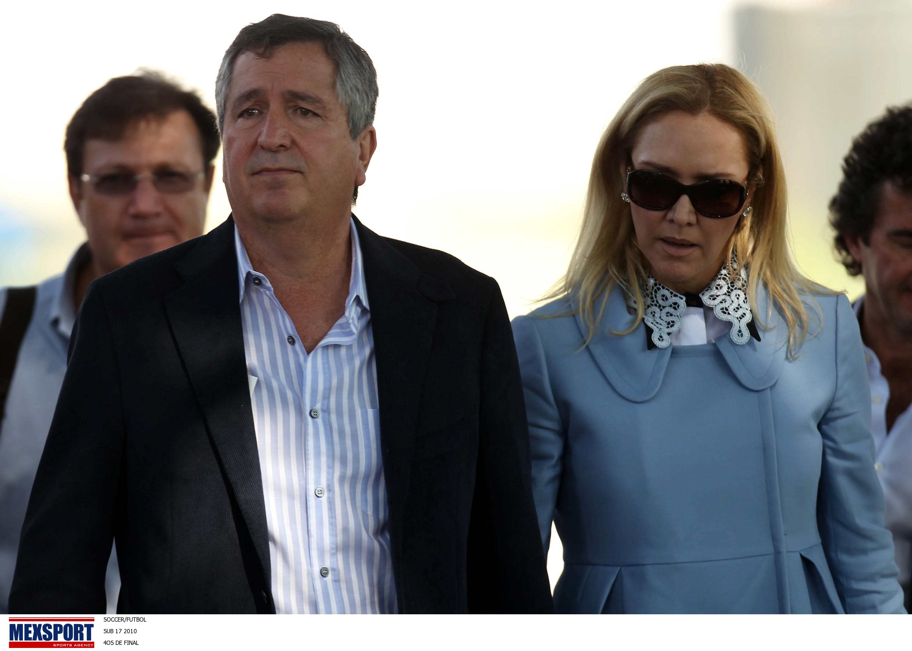 Jorge Vergara y Angélica Fuentes