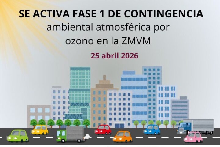 Activan contingencia ambiental en CDMX hoy sábado 25 de abril