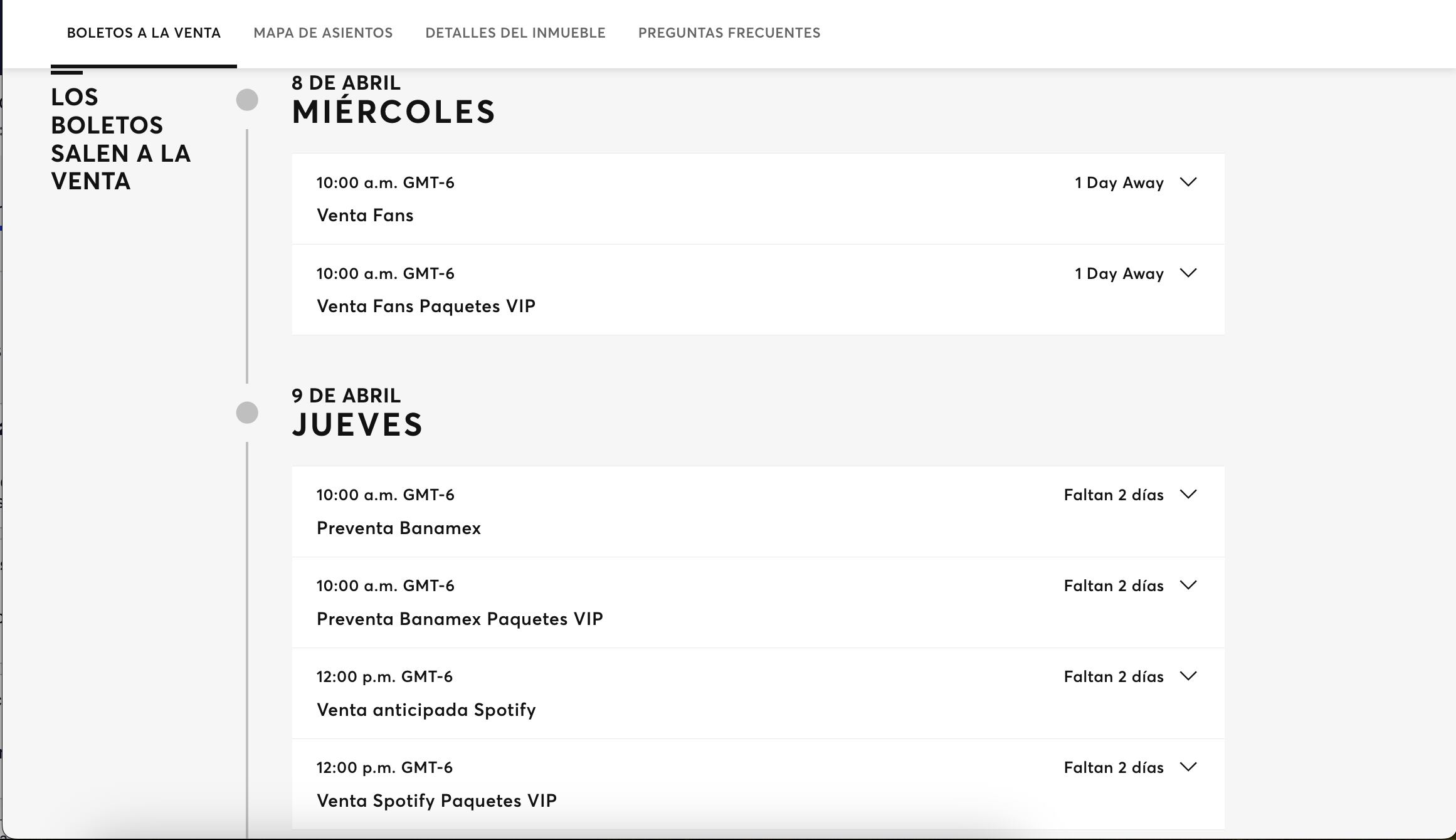 Fechas de preventa y venta de boletos para Young Miko