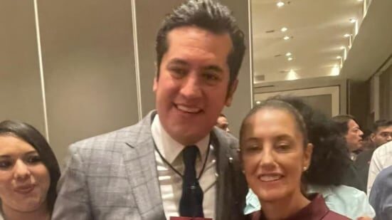 Rogelio Israel Zamora Guzmán y Claudia Sheinbaum