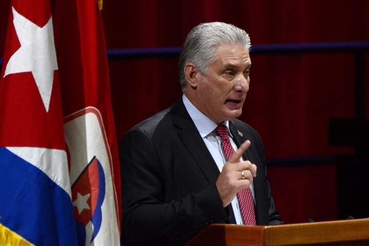 Miguel Díaz-Canel, presidente de Cuba