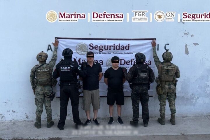 Caen dos integrantes de Los Chapitos tras cateo en Mazatlán