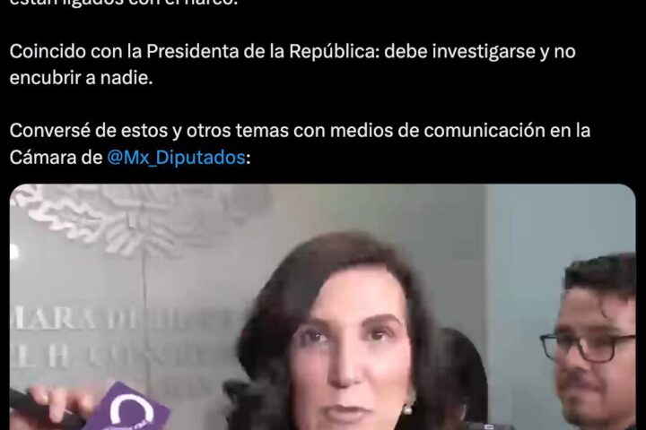 Kenia López Rabadán lleva el caso Rocha Moya al debate del T-MEC