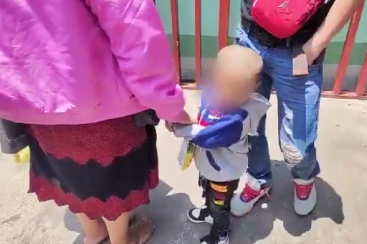 Samuel, niño apuñalado en Santa Fe, sale del hospital