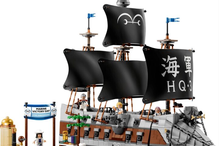 LEGO ONE PIECE Barco de la Marina de Garp