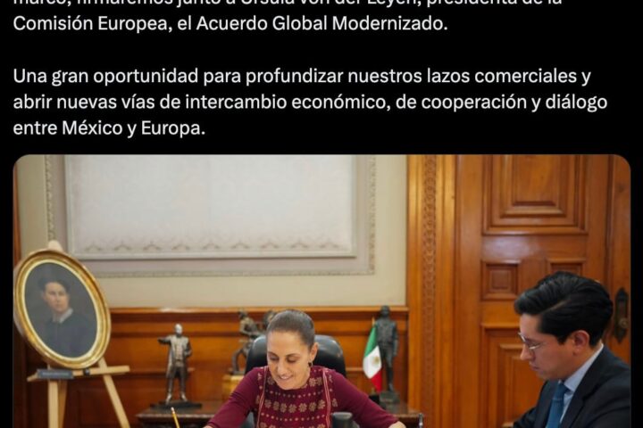 Confirman fecha de la Cumbre México-UE en CDMX