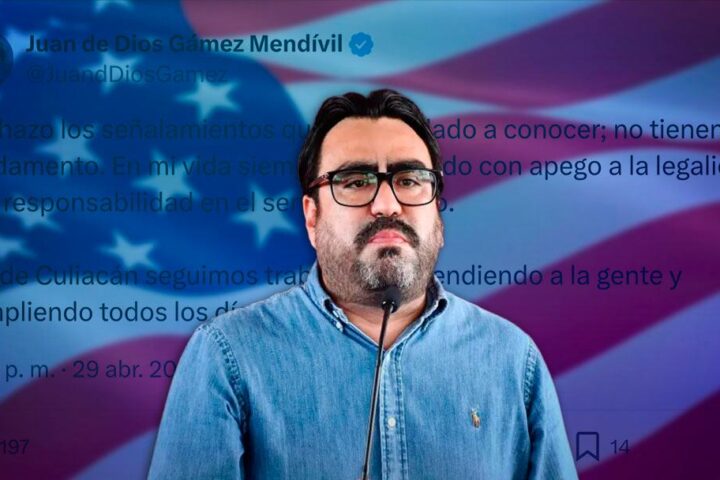 Gámez Mendívil defiende su trabajo en Culiacán ante acusaciones de Estados Unidos