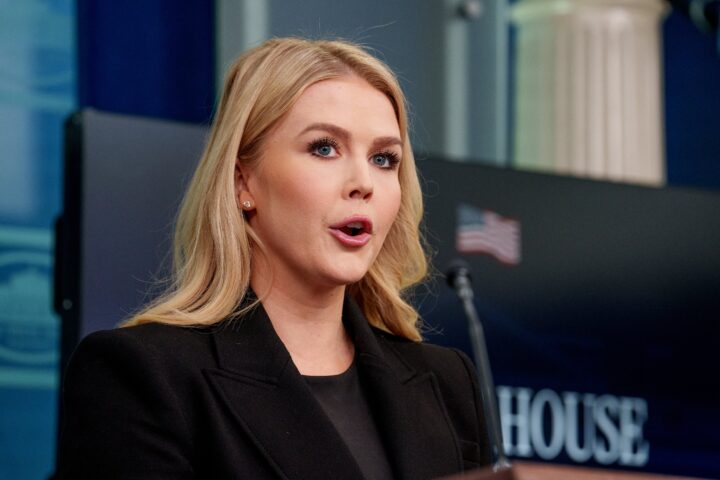 Karoline Leavitt, secretaria de prensa de Estados Unidos