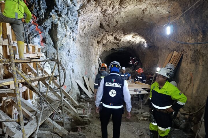 Trabajos en mina Santa Fe continúan: último trabajador atrapado sigue sin ser localizado