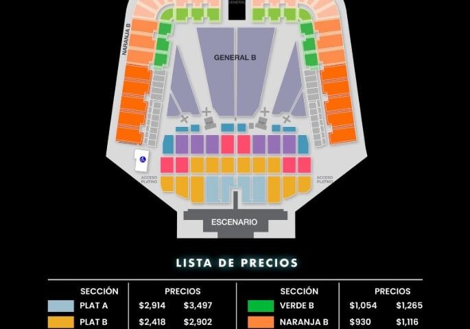 Enjambre en Estadio GNP Seguros