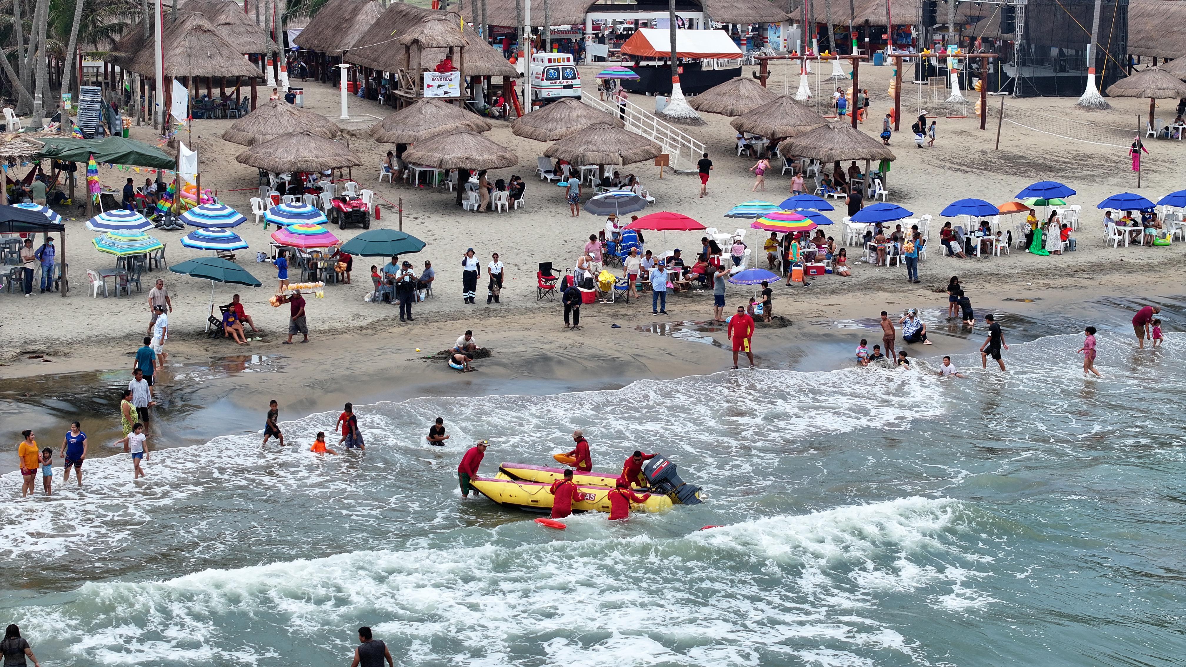 Semana Santa 2026: Tabasco reporta playas limpias y saldo blanco.