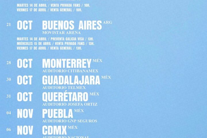 Concierto de Aitana en el Auditorio Nacional