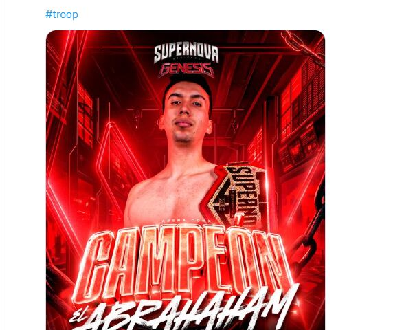 El Abrahaham vence a Nando en la segunda pelea de Supernova Génesis 2026