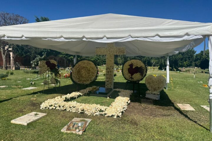 La lápida de 'El Mencho'