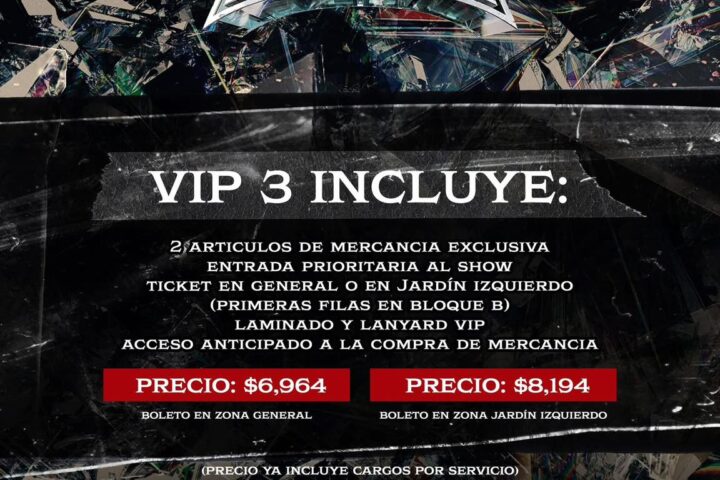 Paquetes VIP Babymetal