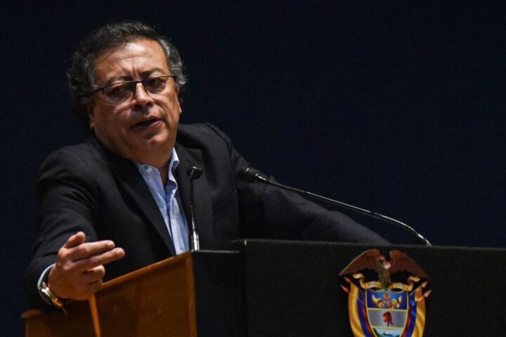 El presidente de la República de Colombia, Gustavo Petro