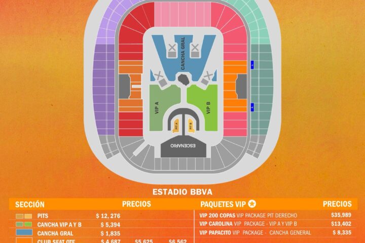 paquetes VIP para concierto de Karol G en Monterrey