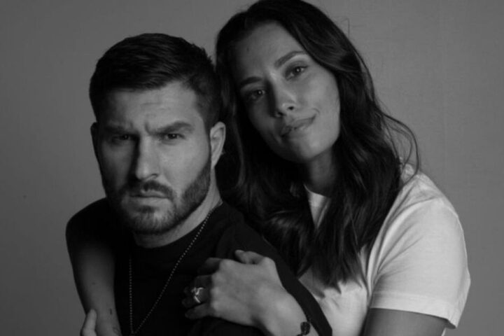 Gignac y su esposa