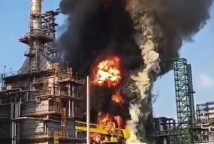 Incendio en Dos Bocas