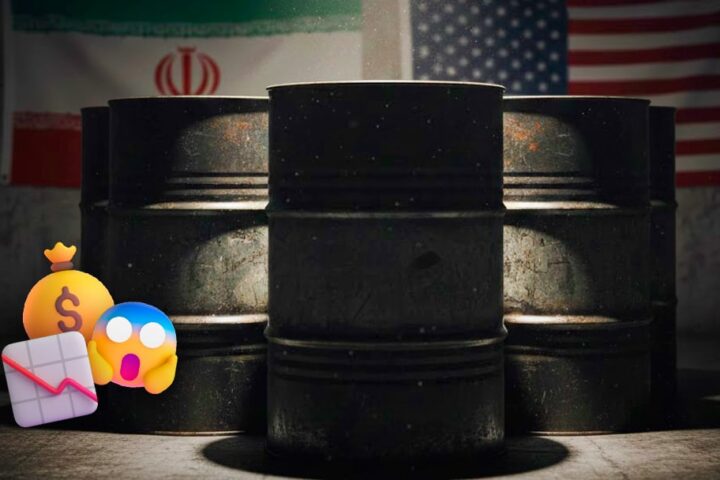 Tensión con Irán hunde el precio del petróleo