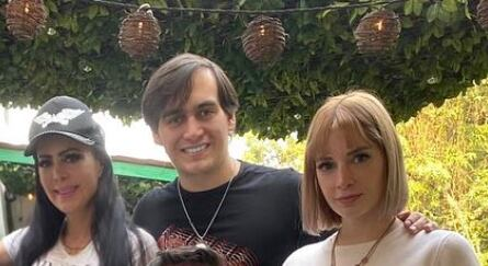 Imelda Garza Tuñón, Julián Figueroa y Maribel Guardia