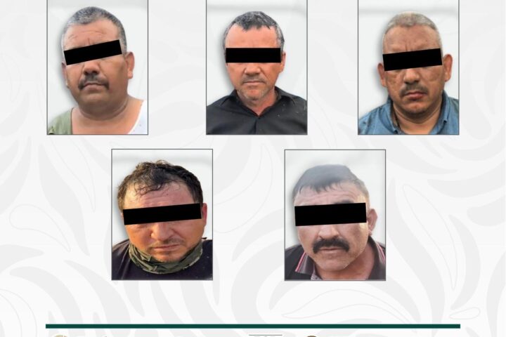 Detienen a cinco presuntos integrantes de Los Chapitos en Sinaloa