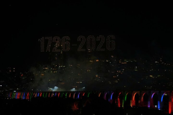 Más de 20 mil personas asistieron al festejo por los 300 años del Acueducto