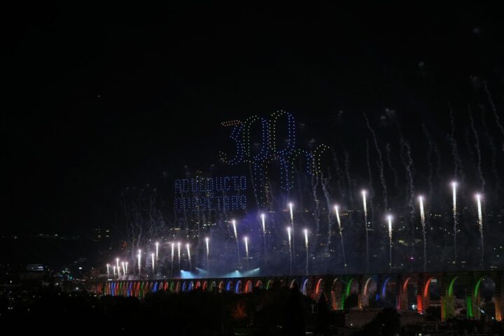 Más de 20 mil personas asistieron al festejo por los 300 años del Acueducto