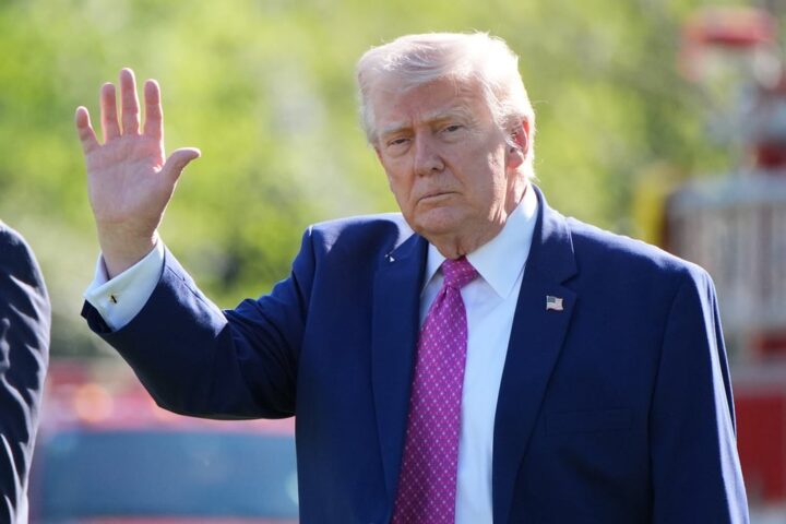 Donald Trump, presidente de Estados Unidos.