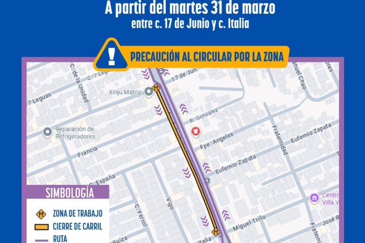 Realizará JMAS Chihuahua trabajos de reparación de línea de drenaje en la avenida de las Industrias