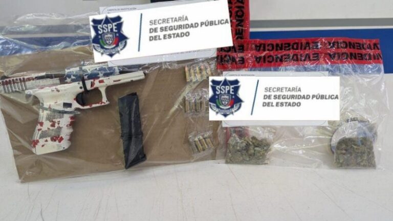 Detienen a sujeto armado en Juárez con apoyo de Centinela