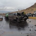 Registran dos accidentes vehiculares en vía a Aldama