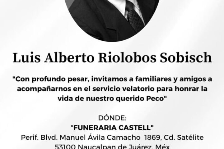 Luis Alberto Riolobos, actor La Rosa de Guadalupe, muere a los 64 años de edad