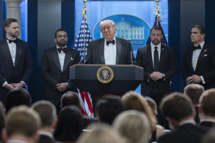 Trump afirma que el atacante de la cena de corresponsales "expresaba odio" y era "muy anticristiano"