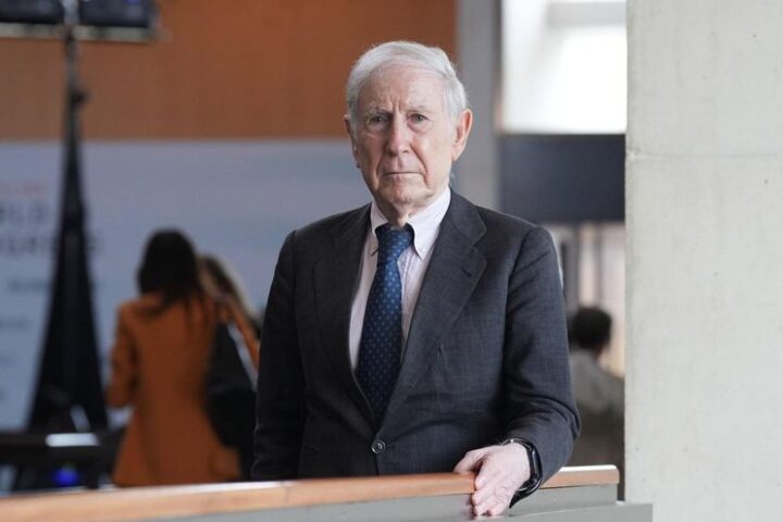 Shlomo Ben Ami en Barcelona, el 20 de octubre de 2025.