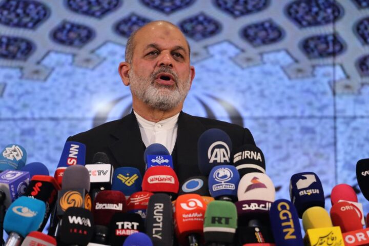 El comandante en jefe de la Guardia Revolucionaria y exministro del Interior de Irán, Ahmad Vahidi.