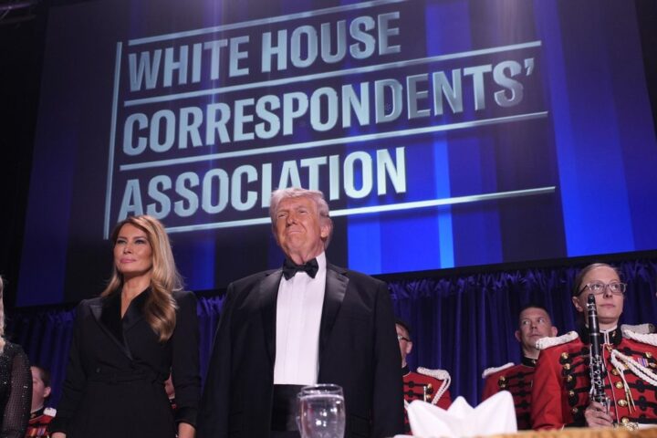 Trump usa el ataque de la cena de corresponsales para reivindicar su agenda en pleno bloqueo en Irán y con mínimos de popularidad