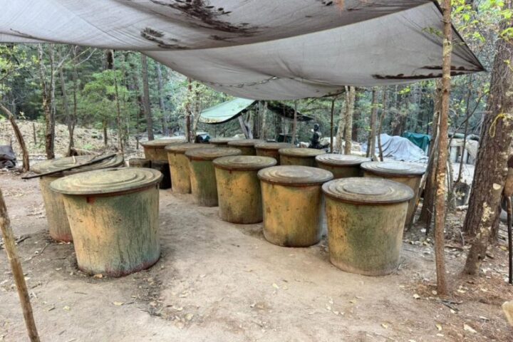 Al estilo Netflix: Localizan dos laboratorios de metanfetamina en la sierra, entre Morelos y Guachochi