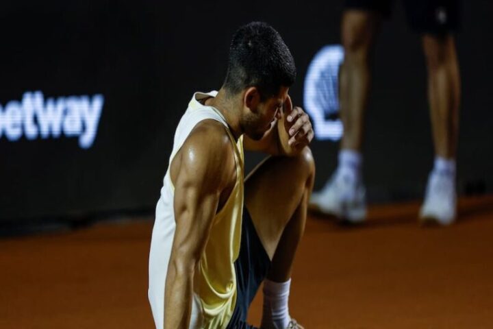 Alcaraz en alerta: lesión sacude el circuito ATP