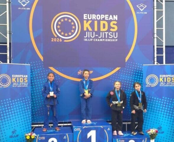 ¡ANA VICTORIA CALZADILLAS ES PLATA EN EL ‘EUROPEAN KIDS’ DE JIU JITSU EN DUBLÍN, IRLANDA!