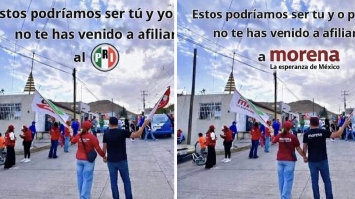 Acusan montaje con IA: PRI exhibe uso de imagen “clonada” por Morena