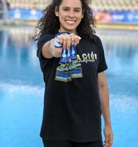 BYANCA MELISSA CLASIFICA A SUS QUINTOS JUEGOS CENTROAMERICANOS