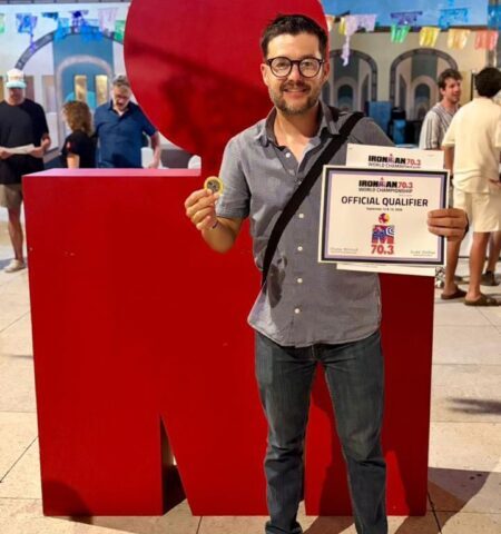 CHIHUAHUENSE OCTAVIO MORALES CALIFICA AL CAMPEONATO MUNDIAL DE IRON MAN 70.3 EN NIZA, FRANCIA