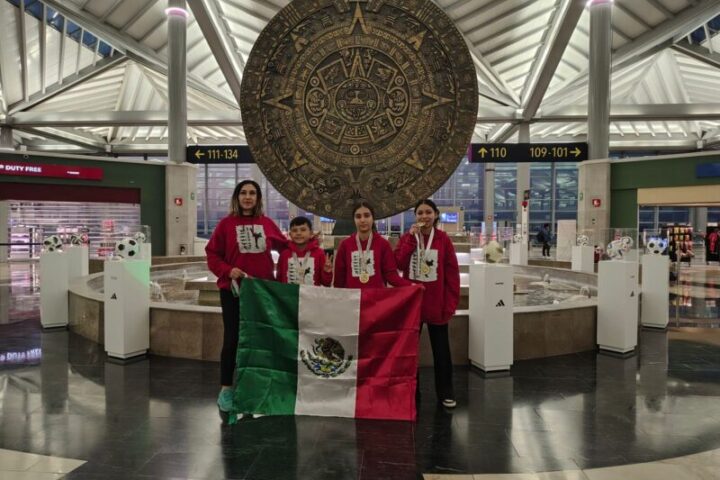 CHIHUAHUENSES CON 4 OROS Y 1 PLATA EN EL OPEN INTERNATIONAL DE TALENTOS DEPORTIVOS EN PUEBLA
