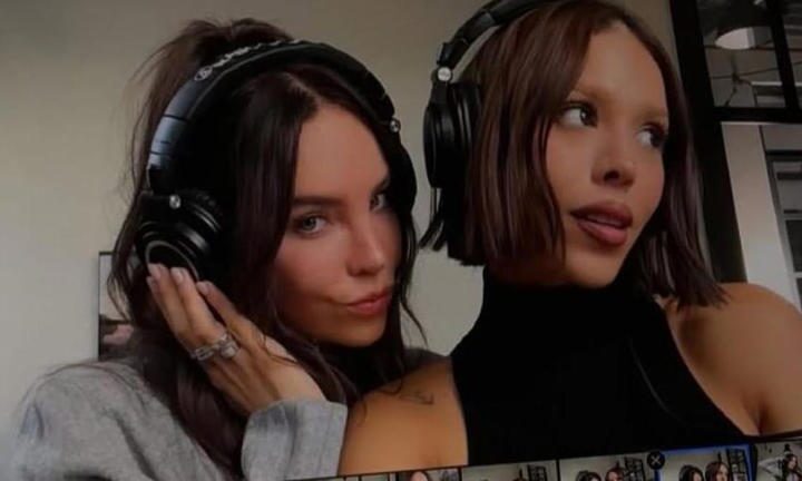 Escándalo musical sacude redes Belinda y Danna Paola desatan furor con misteriosas fotos en estudio