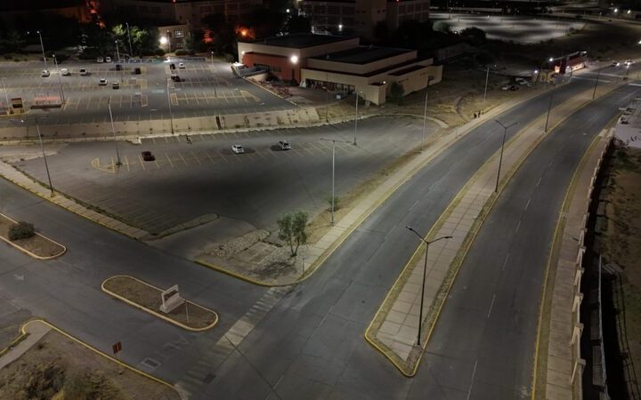 Modernizan alumbrado en la UACH