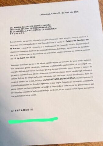 Obligan a servidores de la nación a renunciar